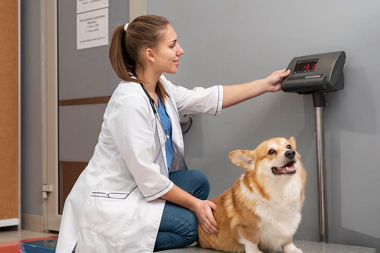 veterinarian-taking-care-pet-dog